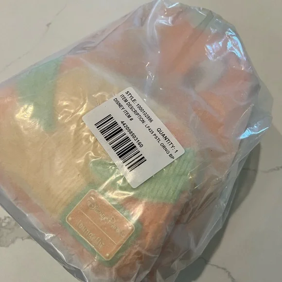Loungefly Orange Bird Corduroy Mini Backpack 2025 New With Tags, limited edition